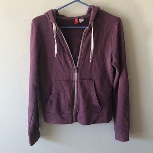 Purple hoodie